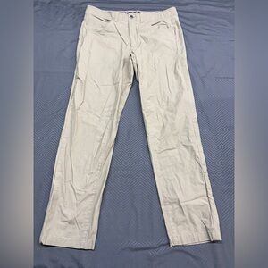 Eddie Bauer Men's Light Khaki Outdoor Pants Size 34x32
